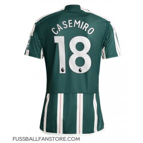 Manchester United Casemiro #18 Replik Auswärtstrikot 2023-24 Kurzarm